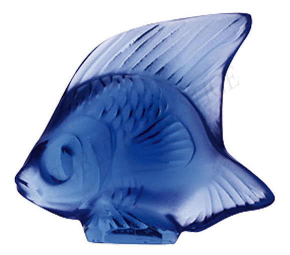 Fish Cristal saphir - Lalique Gift